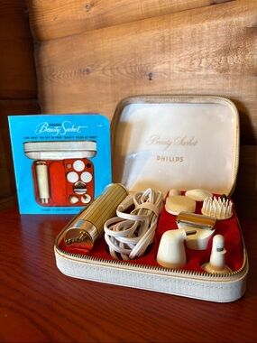 1960’s Philips "Beauty Sachet" The Complete Home Beauty Set
